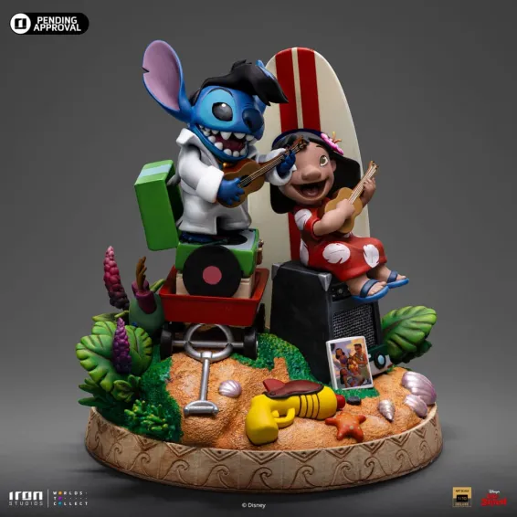 Disney Lilo & Stitch - Art Scale 1/10 Deluxe - Figura Lilo & Stitch PREPEDIDO Iron Studios - 12
