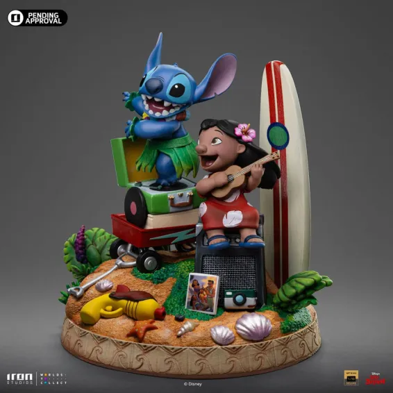 Disney Lilo & Stitch - Art Scale 1/10 Deluxe - Figura Lilo & Stitch PREPEDIDO Iron Studios - 14