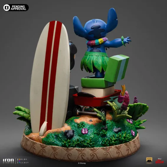 Disney Lilo & Stitch - Art Scale 1/10 Deluxe - Figura Lilo & Stitch PREPEDIDO Iron Studios - 15