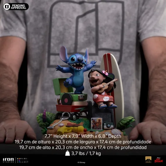 Disney Lilo & Stitch - Art Scale 1/10 Deluxe - Figurine Lilo & Stitch PRÉCOMMANDE Iron Studios - 20