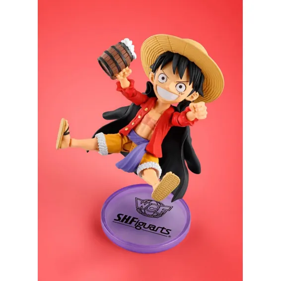 One Piece - World Collactable Figures x S.H. Figuarts - Monkey D. Luffy Figure PRE-ORDER Tamashii Nations - 3