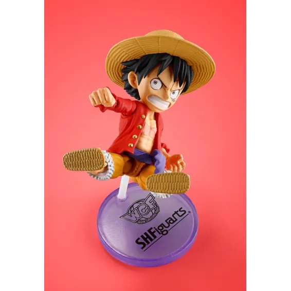 One Piece - World Collactable Figures x S.H. Figuarts - Figura Monkey D. Luffy PREPEDIDO Tamashii Nations - 6