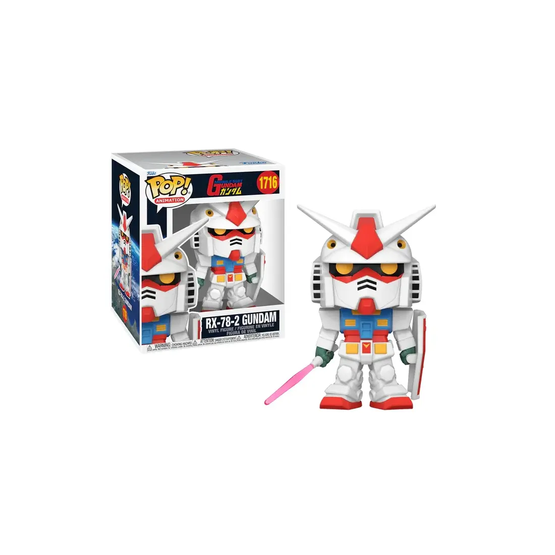 RX-78-2 Gundam 1716 Figure | Mobile Suit Gundam Figure | Funko Pop