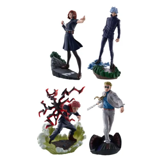 Jujutsu Kaisen - Petitrama Series - Figurine Jujutsu Kaisen Series Vol.2 Set PRÉCOMMANDE Megahouse - 1