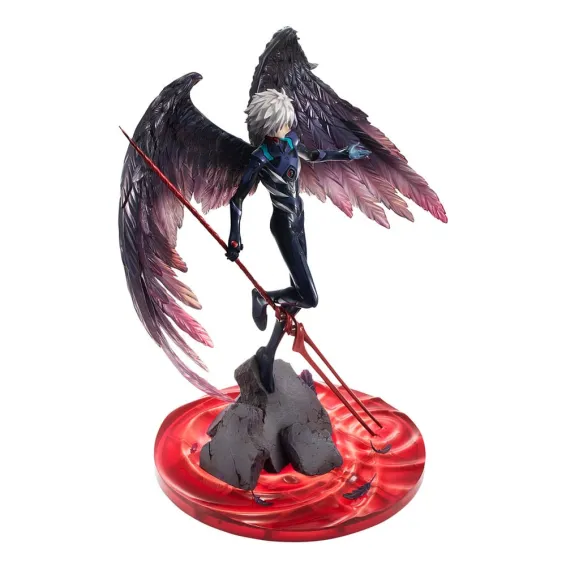 Evangelion: 3.0+1.0 Thrice Upon a Time - G.E.M. Series - Figura Kaworu Nagisa 15th Anniversary Ver. PREPEDIDO Megahouse - 5