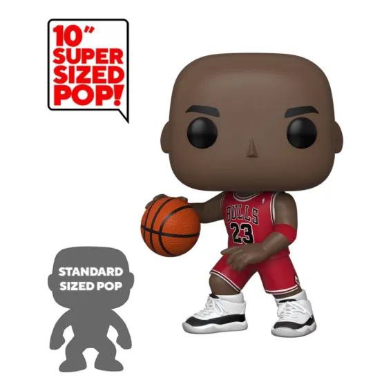 NBA - Super Sized Michael Jordan (Red jersey) POP! figure