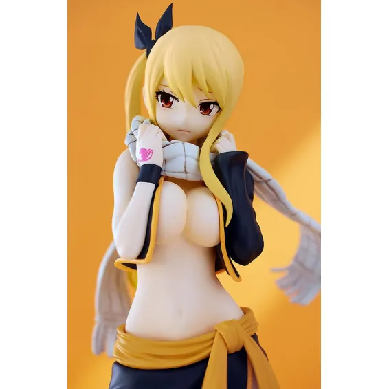 Fairy Tail - Pop Up Parade L - Lucy Heartfilia Natsu Costume Ver. Figure PRE-ORDER Good Smile Company - 3