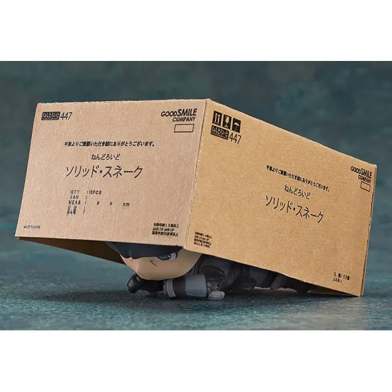 Metal Gear Solid - Nendoroid - Figura Solid Snake PREPEDIDO Good Smile Company - 3