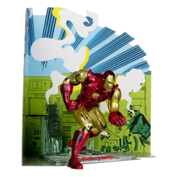 Marvel - Figura Iron Man (The Invincible Iron Man 126) PREPEDIDO McFarlane Toys - 1