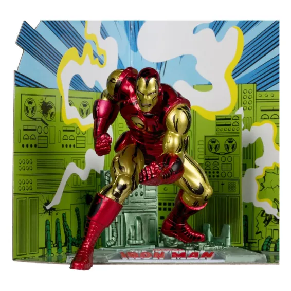 Marvel - Figurine Iron Man (The Invincible Iron Man 126) PRÉCOMMANDE McFarlane Toys - 3