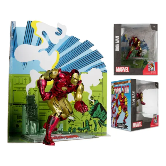 Marvel - Figurine Iron Man (The Invincible Iron Man 126) PRÉCOMMANDE McFarlane Toys - 4