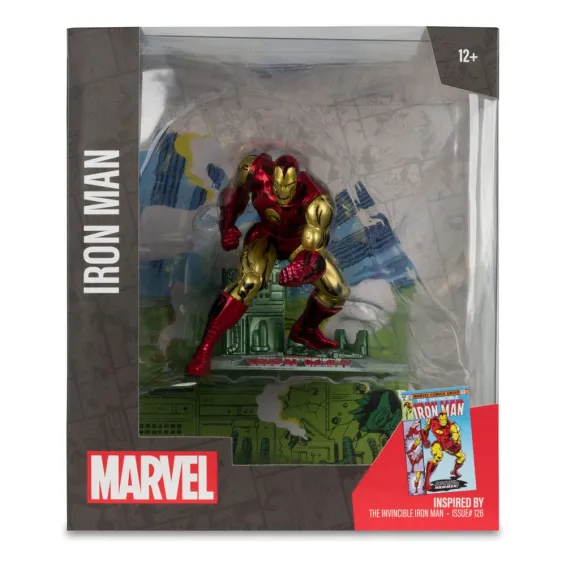 Marvel - Figurine Iron Man (The Invincible Iron Man 126) PRÉCOMMANDE McFarlane Toys - 6