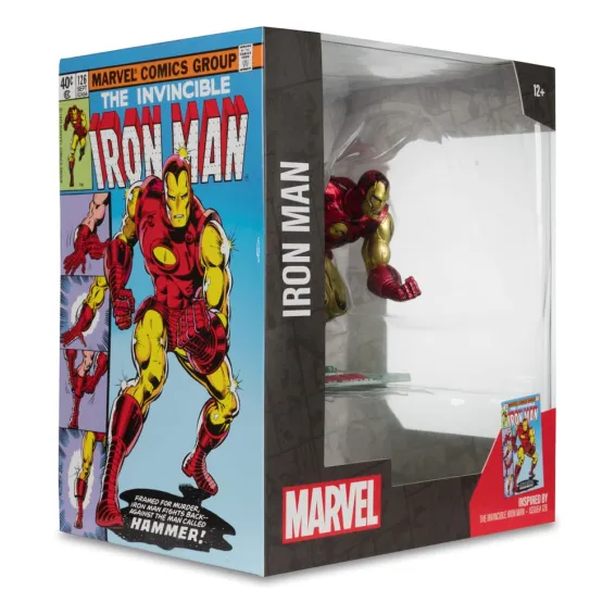 Marvel - Figura Iron Man (The Invincible Iron Man 126) PREPEDIDO McFarlane Toys - 7