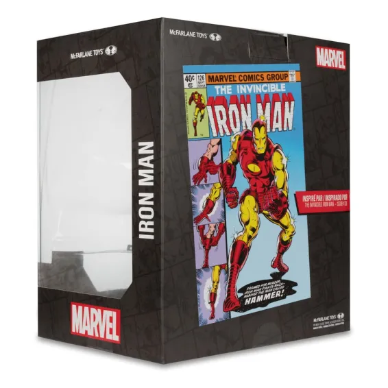 Marvel - Figura Iron Man (The Invincible Iron Man 126) PREPEDIDO McFarlane Toys - 8