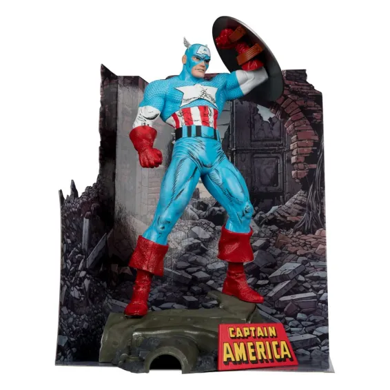 Marvel - Figura Captain America (The Amazing Spider-Man 323) PREPEDIDO McFarlane Toys - 1