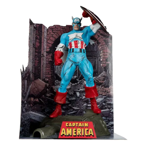 Marvel - Captain America (The Amazing Spider-Man 323) Figure PRE-ORDER McFarlane Toys - 6