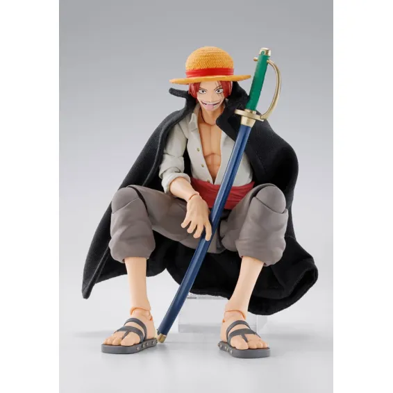 One Piece - S.H. Figuarts - Figura Shanks & Monkey D. Luffy Childhood Ver. PREPEDIDO Tamashii Nations - 4