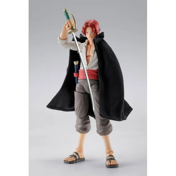 One Piece - S.H. Figuarts - Figura Shanks & Monkey D. Luffy Childhood Ver. PREPEDIDO Tamashii Nations - 6