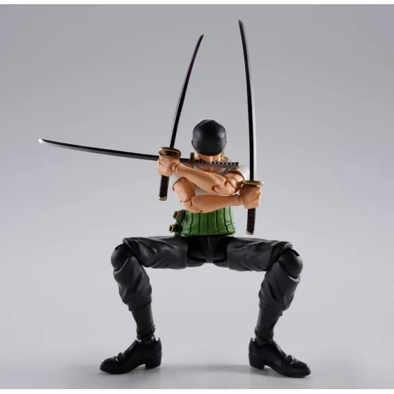 One Piece - S.H. Figuarts - Figurine Roronoa Zoro (Romance Dawn) PRÉCOMMANDE Tamashii Nations - 4