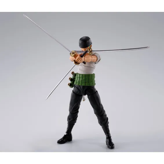 One Piece - S.H. Figuarts - Figurine Roronoa Zoro (Romance Dawn) PRÉCOMMANDE Tamashii Nations - 5