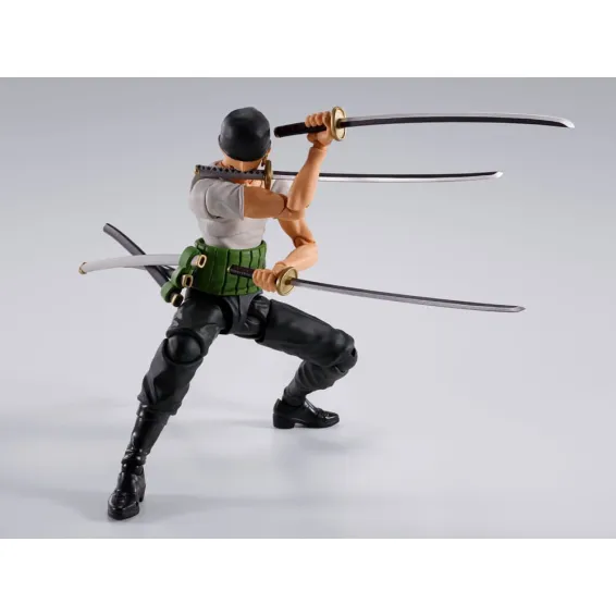 One Piece - S.H. Figuarts - Figura Roronoa Zoro (Romance Dawn) PREPEDIDO Tamashii Nations - 6