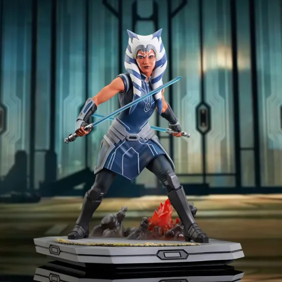 Star Wars: The Clone Wars - Star Wars Milestones 1/6 - Figura Ahsoka Tano PREPEDIDO Gentle Giant - 1