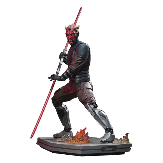 Star Wars: The Clone Wars - Star Wars Milestones 1/6 - Figura Darth Maul PREPEDIDO Gentle Giant - 1