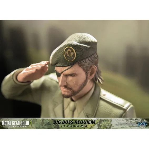 Metal Gear Solid 3: Snake Eater - Figura Big Boss Requiem PREPEDIDO First 4 Figures - 13