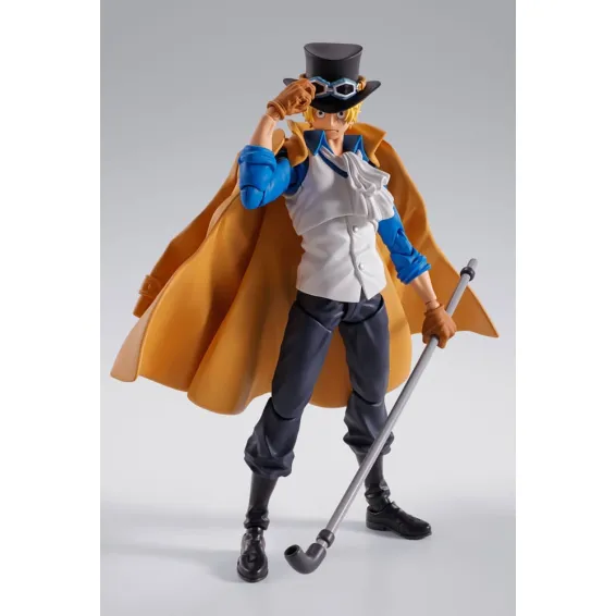 One Piece - S.H. Figuarts - Figura Sabo Revolutionary Army Chief of Staff Ver. PREPEDIDO Tamashii Nations - 1