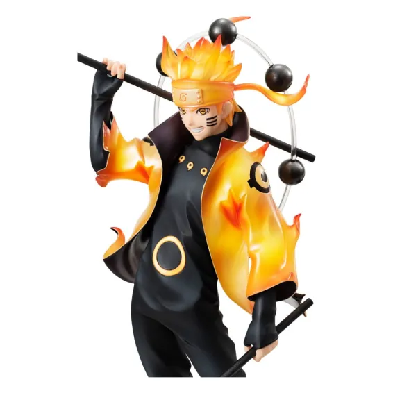 Naruto Shippuden - G.E.M. Series - Figurine Naruto Uzumaki Six Paths Sage Mode 15th Anniversary Ver. PRÉCOMMANDE Megahouse - 4