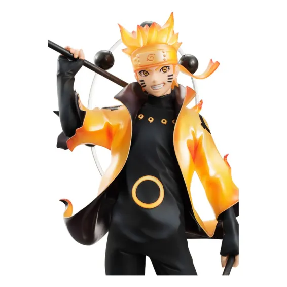 Naruto Shippuden - G.E.M. Series - Figurine Naruto Uzumaki Six Paths Sage Mode 15th Anniversary Ver. PRÉCOMMANDE Megahouse - 5