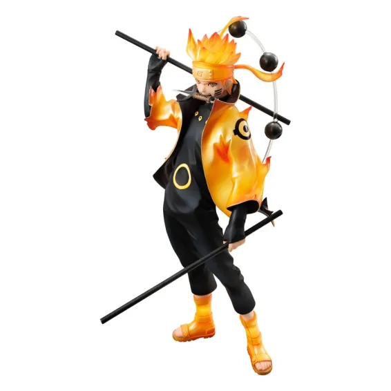 Naruto Shippuden - G.E.M. Series - Figura Naruto Uzumaki Six Paths Sage Mode 15th Anniversary Ver. PREPEDIDO Megahouse - 8