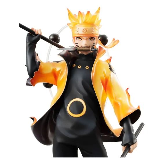 Naruto Shippuden - G.E.M. Series - Figura Naruto Uzumaki Six Paths Sage Mode 15th Anniversary Ver. PREPEDIDO Megahouse - 9