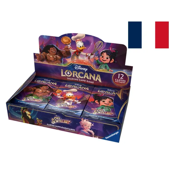 Disney Lorcana - Display de 24 boosters Chapitre 5 (Ciel Scintillant) Francés Ravensburger - 1