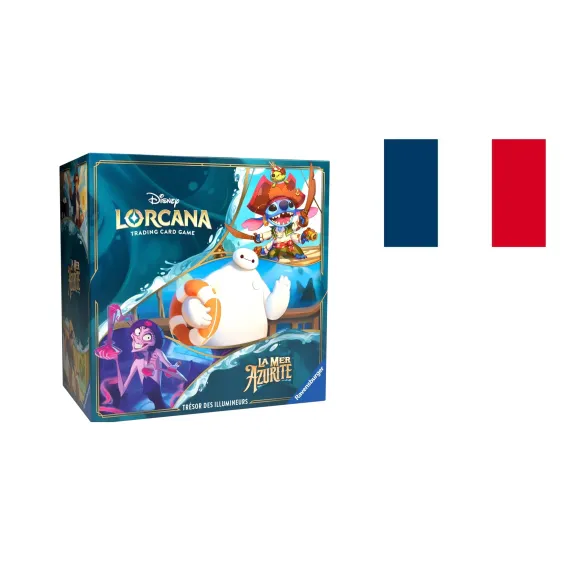 Disney Lorcana - Trésors des Illumineurs Chapitre 6 (La Mer Azurite) Français PRÉCOMMANDE Ravensburger - 1