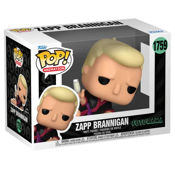 Futurama - Figura Zapp Brannigan 1759 POP! PREPEDIDO Funko - 1