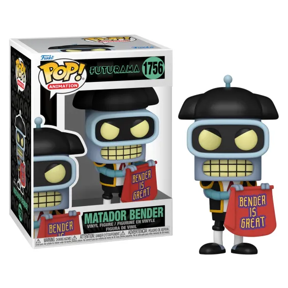 Futurama - Figura Matador Bender 1756 POP! PREPEDIDO Funko - 2