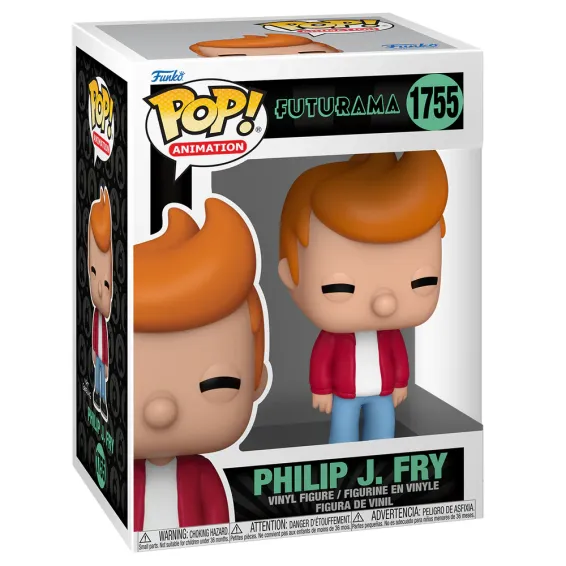 Futurama - Figura Philip J. Fry 1755 POP! PREPEDIDO Funko - 1