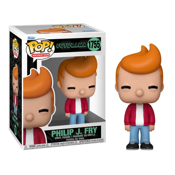 Futurama - Figura Philip J. Fry 1755 POP! PREPEDIDO Funko - 2