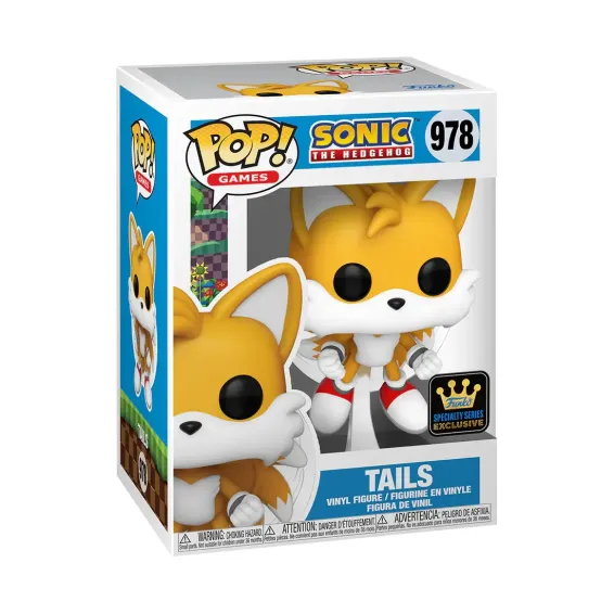 Sonic the Hedgehog - Figura Tails 978 Specialty Series (posibilidades de Chase) POP! PREPEDIDO Funko - 3