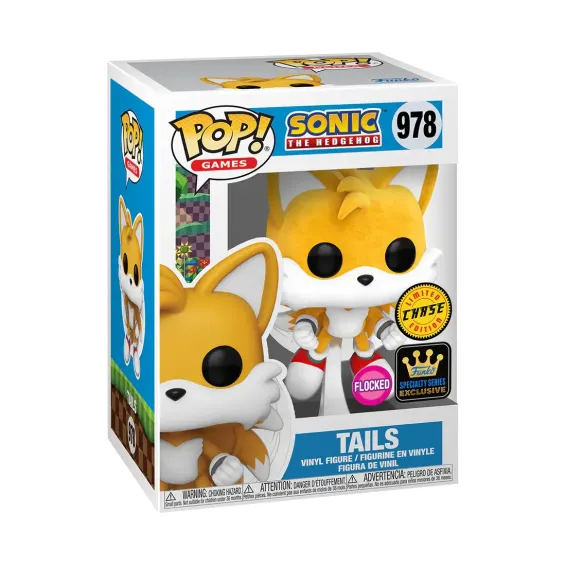 Sonic the Hedgehog - Figura Tails 978 Specialty Series (posibilidades de Chase) POP! PREPEDIDO Funko - 5