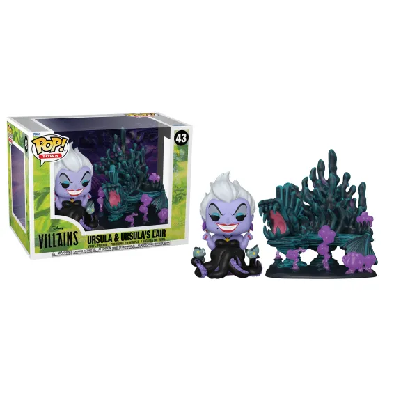 Disney - Villains - Figura Ursula & Ursula's Lair 43 POP! PREPEDIDO Funko - 2