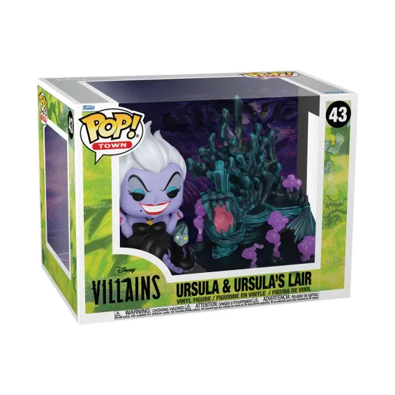 Disney - Villains - Figura Ursula & Ursula's Lair 43 POP! PREPEDIDO Funko - 3