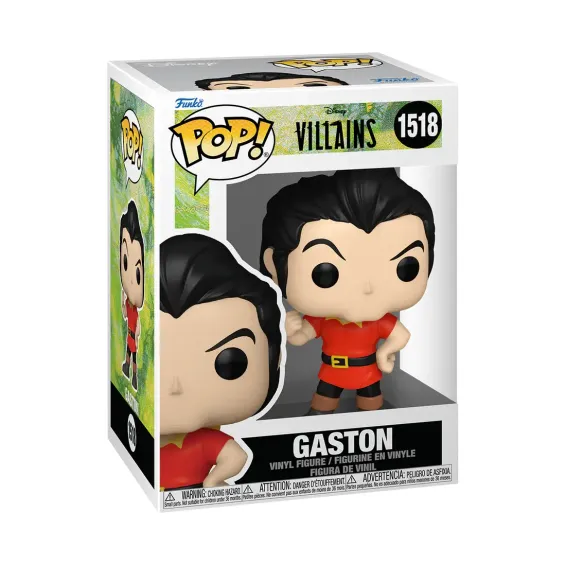 Disney - Villains - Figura Gaston 1518 POP! PREPEDIDO Funko - 3