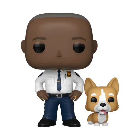 Brooklyn Nine-Nine - Figura Captain Ray Holt with Cheddar 1626 POP! PREPEDIDO Funko - 3