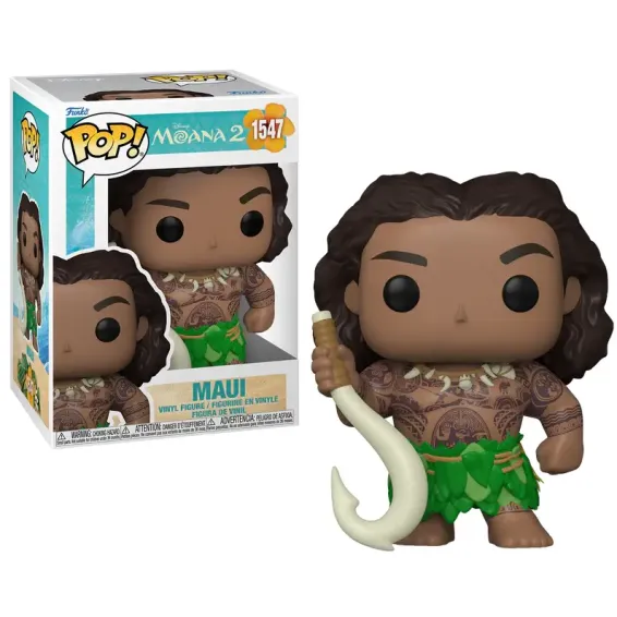 Disney Moana 2 - Figurine Maui 1547 POP! PRÉCOMMANDE Funko - 1