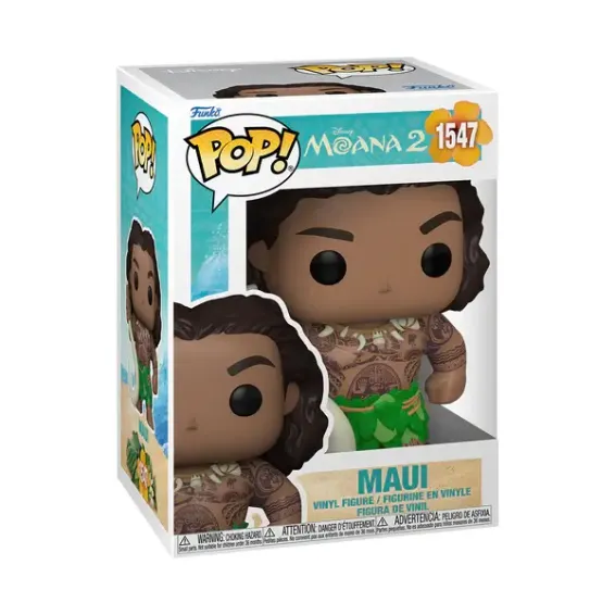 Disney Moana 2 - Figura Maui 1547 POP! PREPEDIDO Funko - 2