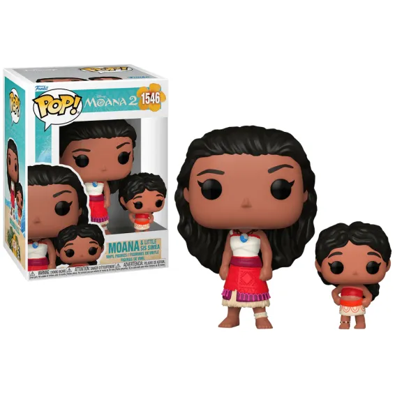 Disney Moana 2 - Figurine Moana & Little Sis Simea 1546 POP! PRÉCOMMANDE Funko - 2