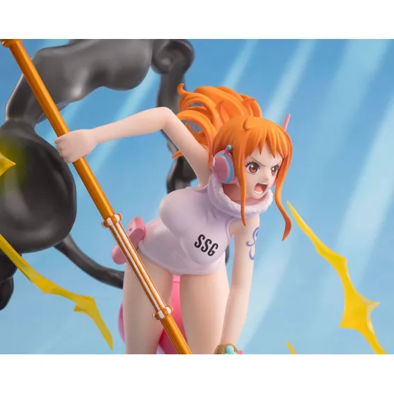 One Piece - Figuarts Zero - Figura Nami Lightning Blast (Extra Battle) PREPEDIDO Tamashii Nations - 5