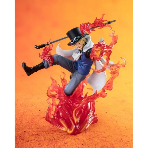 One Piece - Figuarts Zero - Sabo Fire Fist Rook Check (Extra Battle) Figure PRE-ORDER Tamashii Nations - 2